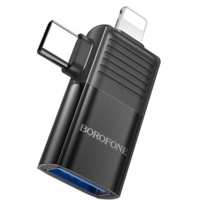 OTG-перехідники (USB - Lightning - Type-C)