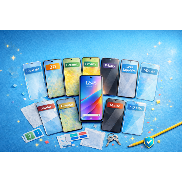 Як вибрати захисне скло для смартфона: повний розбір усіх типів