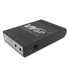 Источник бесперебойного питания для роутера WGP 12V / 9V/ 5V 10400 mAh (Чёрный)