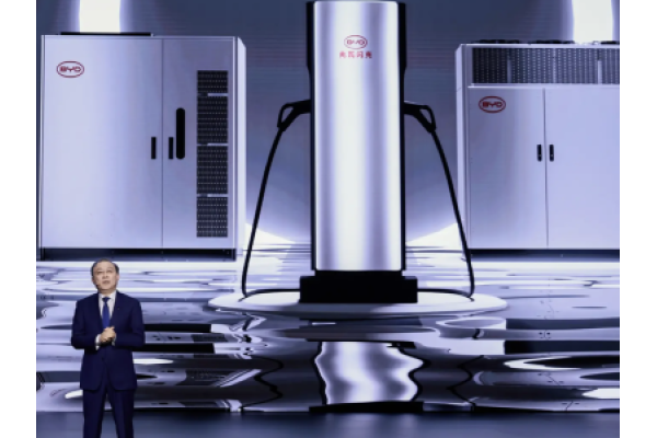 BYD тестує автомобільну зарядку рекордної потужності