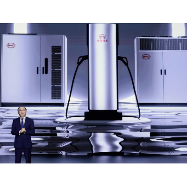 BYD тестує автомобільну зарядку рекордної потужності