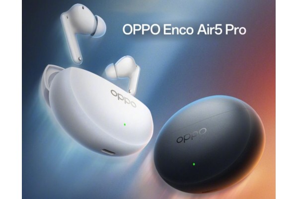 OPPO показала Enco Air5 Pro — TWS-навушники з ANC, ІІ-перекладом і довгою автономністю