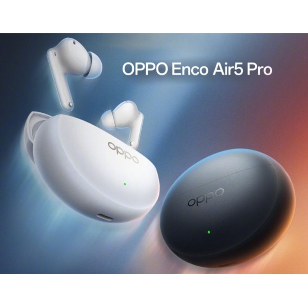 OPPO показала Enco Air5 Pro — TWS-навушники з ANC, ІІ-перекладом і довгою автономністю