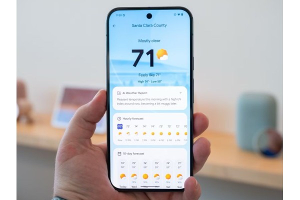 Google закрила погодний застосунок для Android