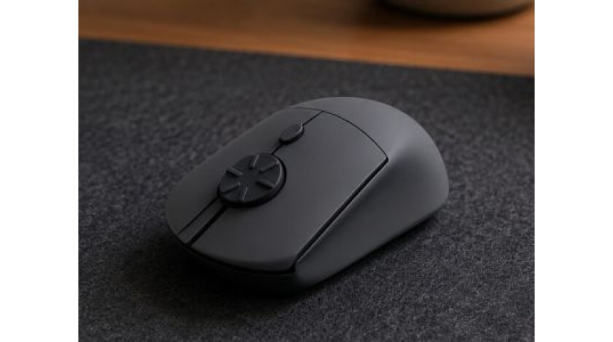 На Kickstarter показали мышь с диском вместо колеса прокрутки
