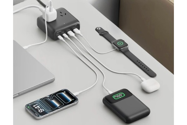 Belkin выпустила настольную станцию на 7 портов с мощностью до 2500 Вт и 70 Вт по USB-C