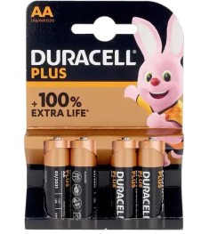 Батарейка Duracell LR06 MN1500 Plus (4шт)