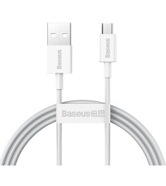 Baseus Superior USB Cable 2A (1m) (MicroUSB) (White) CAMYS-02