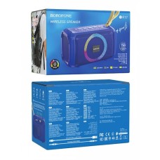 Портативна акустика Borofone BR17 (Синій)