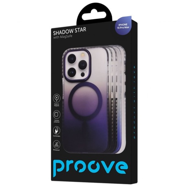 Proove Shadow Star Case MagSafe для Apple iPhone 14 (синій) Proove Shadow Star Case MagSafe для Apple iPhone 14 (синій)