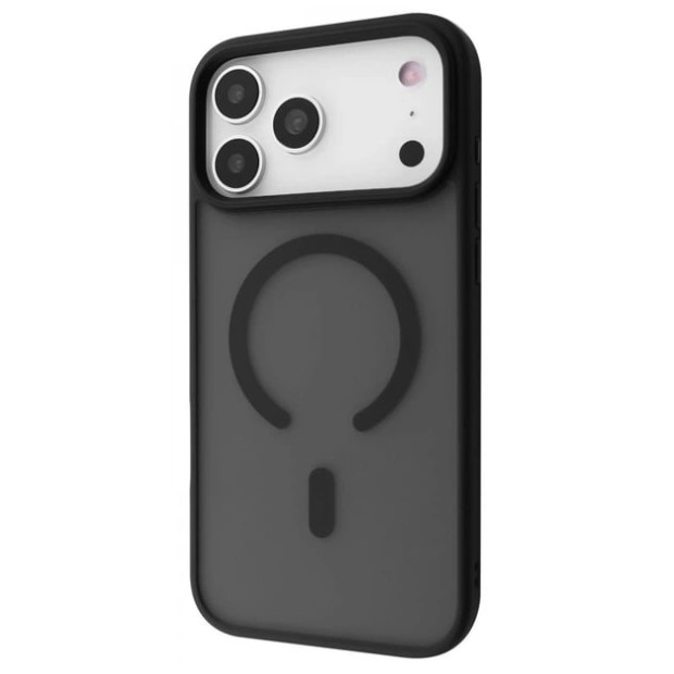 Чохол Totu Pjur Magsafe для Apple iPhone 17 Pro Max (Титановий Чорний)