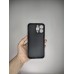Силіконовий графітовий чохол для Apple iPhone 14 Pro Max (Чорний)