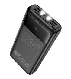 Зовнішній акумулятор Hoco DB81A Apollo PD65W 30000 мАг (Чорний)