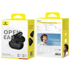 Беспроводные наушники-гарнитура заушные спортивные Baseus Bass 15 Clip Open-Ear (White)