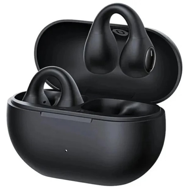 Беспроводные наушники-гарнитура заушные спортивные Baseus Bass 15 Clip Open-Ear (White)