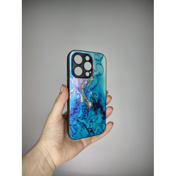 Мармуровий чохол накладка ShutCam для Apple iPhone 14 Pro (01)