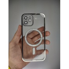 UMKU Shining with MagSafe Чохол для Apple iPhone 12 (Срібний)