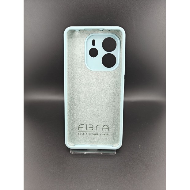 Силикон Original Premium Xiaomi Redmi Note 14 4G (ShutCam) (Небесная Бирюза)