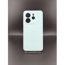 Силікон Original Premium Xiaomi Redmi Note 14 4G (ShutCam) (Небесна Бірюза)