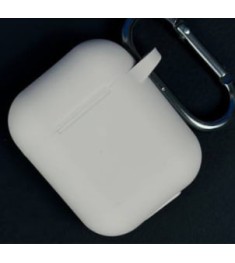 Чехол для наушников Full Silicone Case Apple AirPods Pro 2 (89) Light Grey