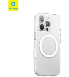 Чохол Blueo Crystal+ Anti-Drop MagSafe для Apple iPhone 16 Pro (Прозорий)