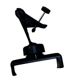 Universal phone holder for tripod pipe with threaded clamp