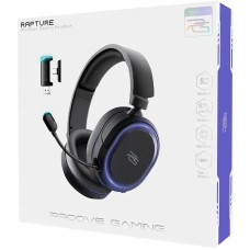 Беспроводные накладные наушники-гарнитура Proove Gaming Rapture (Чёрный)