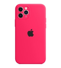 Силіконовий чохол Original RoundCam для Apple iPhone 11 Pro Max (31) Барбі Рожев..