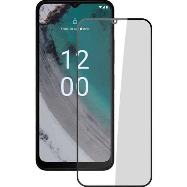 Захисне скло 5D Standard Nokia C32 Чорне
