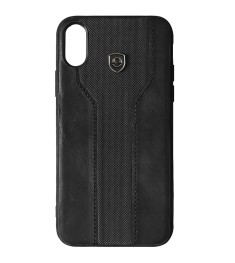 Силікон iPefet Ferrari Apple iPhone XS Max (Чорний)