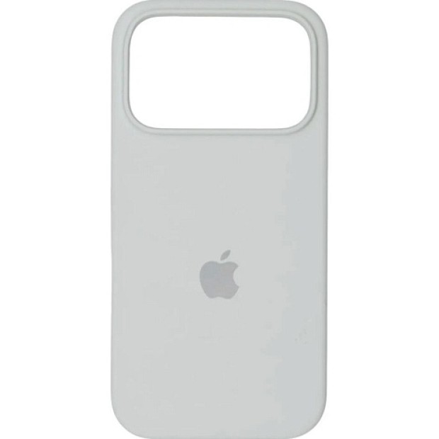 Силикон Original Round Case Apple iPhone 17 Pro Max (06) White