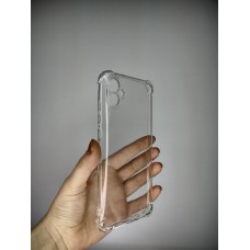 Силикон 6D Samsung Galaxy A04e (ShutCam) (Прозрачный)