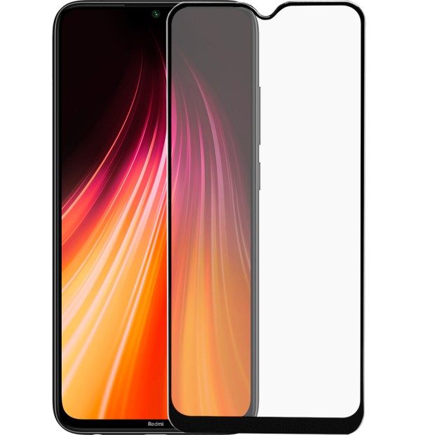 Защитное стекло 5D Japan HD Xiaomi Redmi Note 8T Black