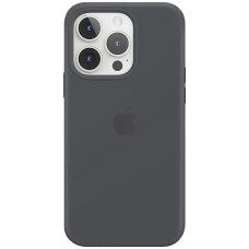 Силіконовий Оригінальний Чохол для Apple iPhone 13 Pro Max (19) Темно-сірий