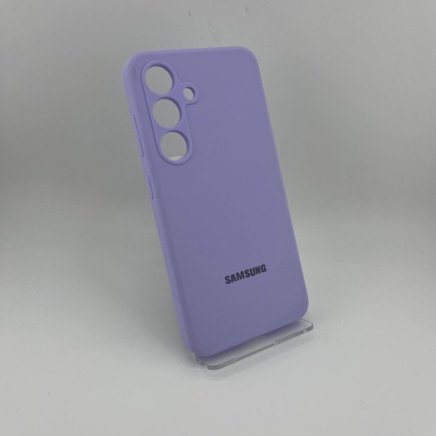 Чохол Silicone Case Samsung Galaxy S24 /  S25 (Фіалковий)