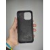 Оригінальний силіконовий чохол круглої форми для Apple iPhone 15 Pro Max (07) чорний
