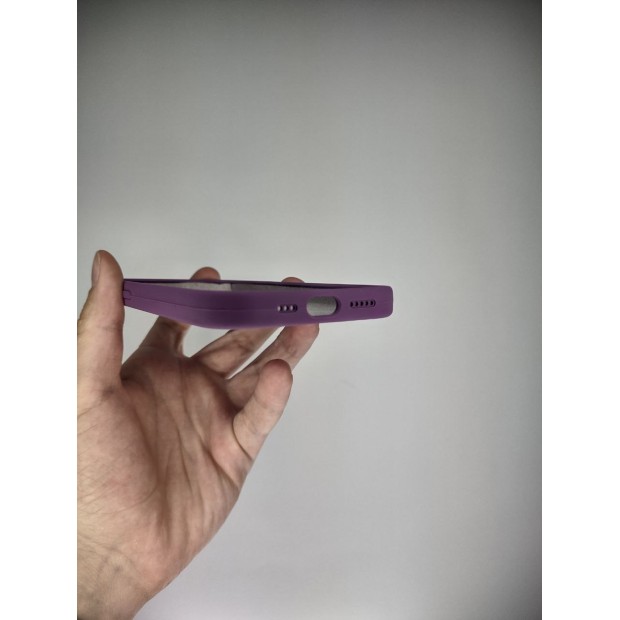 Силіконовий оригінальний чохол круглої форми для Apple iPhone 13 (28) Brinjal Силіконовий оригінальний чохол круглої форми для Apple iPhone 13 (28) Brinjal