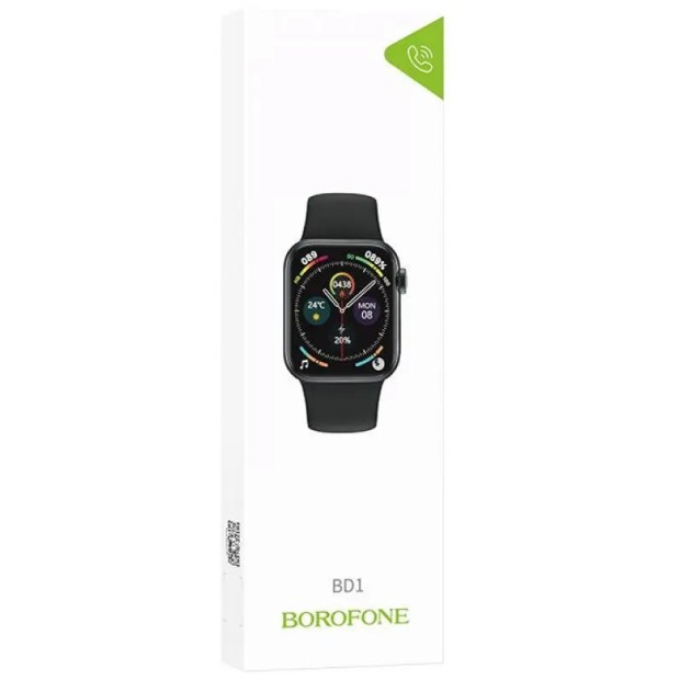 Смарт-годинник Borofone BD1 Smart Watch (версія з дзвінками) (Чорний) Смарт-годинник Borofone BD1 Smart Watch (версія з дзвінками) (Чорний)