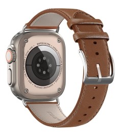 Ремінець Dux Leather для Apple Watch 42  /  44  /  45  /  49 мм (коричневий)