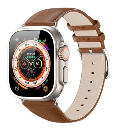 Ремінець Dux Leather для Apple Watch 42  /  44  /  45  /  49 мм (коричневий)