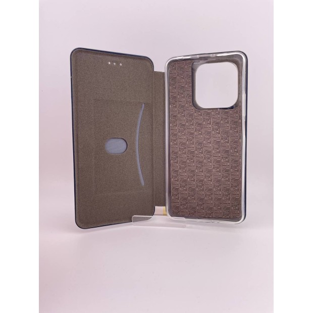 Чехол-книжка Оригинал Xiaomi Redmi Note 13 4G (Тёмно-синий)