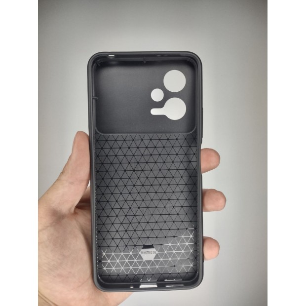 Чохол-бронь Ring Serge Armor для Xiaomi Poco X5 5G  /  Note 12 5G (ShutCam) (Чорний)