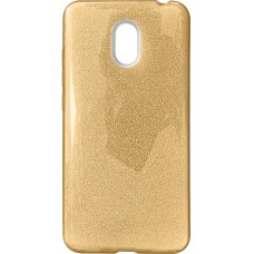 Силикон Glitter Meizu M6 (Золотой)