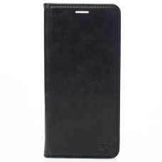 Чехол-книжка Leather Elegant Xiaomi Redmi Note 14 4G (Чёрный)