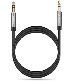 Кабель AUX UGREEN AV119 (3.5mm - 3.5mm) (2m) (Black)