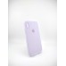 Оригінальний силіконовий чохол Square RoundCam для Apple iPhone X  /  XS (71) Світло-гліцин.