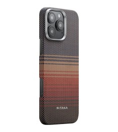 Чохол Pitaka Tactile Woven Case Sunset для Apple iPhone 16 Pro Чохол Pitaka Tactile Woven Case Sunset для Apple iPhone 16 Pro