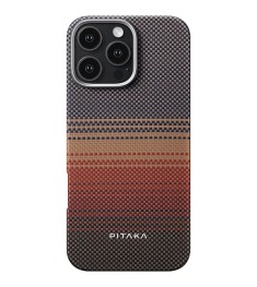 Чохол Pitaka Tactile Woven Case Sunset для Apple iPhone 16 Pro
