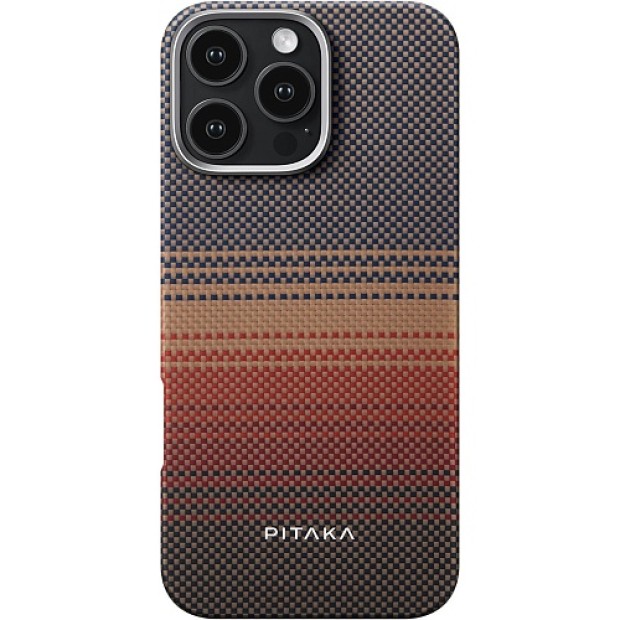 Чохол Pitaka Tactile Woven Case Sunset для Apple iPhone 16 Pro