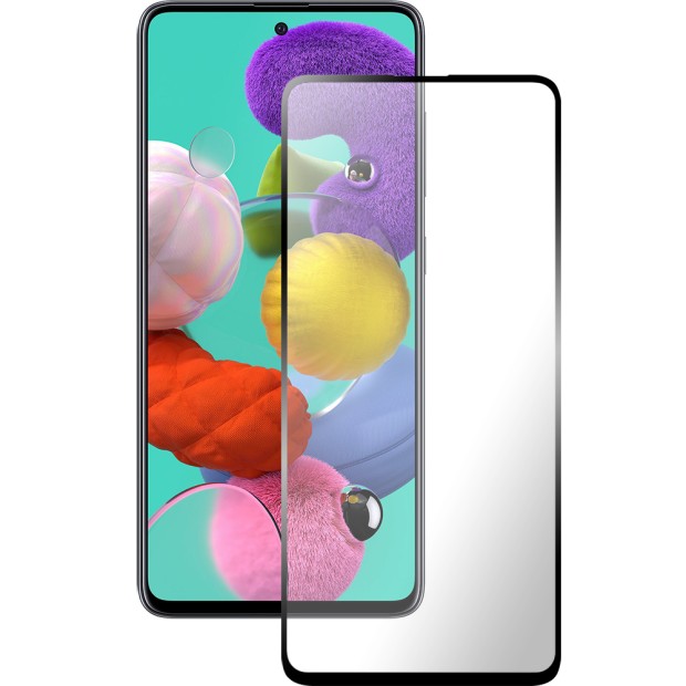 Захисне скло 5D Standard Samsung Galaxy M31S (2020) Чорне